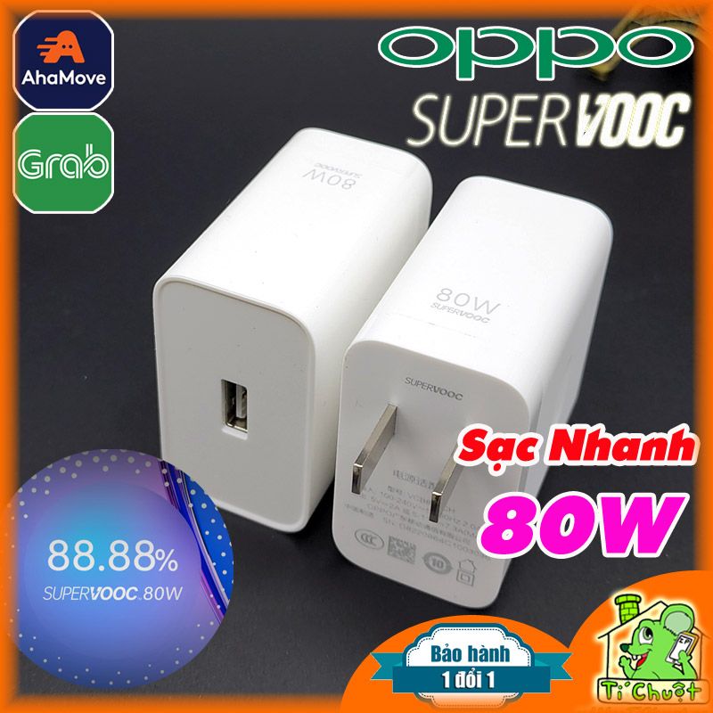 Củ Sạc Nhanh SuperVOOC 80W OPPO Reno14 PRO ZIN Chính Hãng