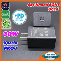 Sạc Nhanh SONY XQZ- UC11 30W PD Xperia 1 VII/ PRO-I ZIN Chính Hãng
