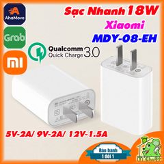 Sạc Nhanh Xiaomi 18W MDY-08-EH Quick Charge 3.0 ZIN Chính Hãng