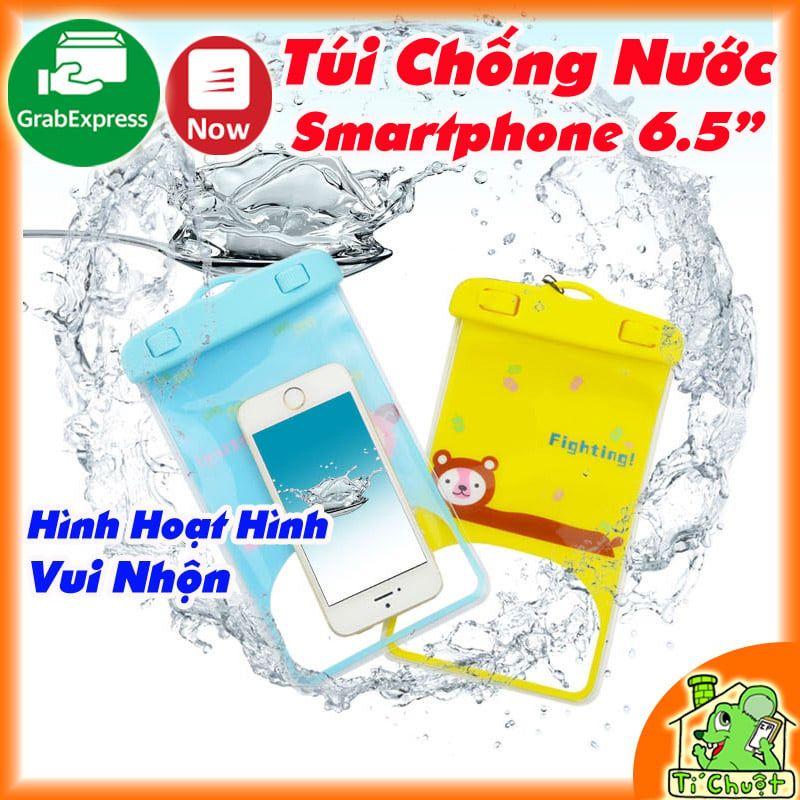 Bao Túi Chống Nước cho Điện thoại, hình hoạt hình