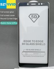 Kính CL Xiaomi Redmi Note 5 PRO (Redmi Note 5 Digiworld) FULL màn, FULL KEO Silicon