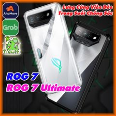 Ốp Lưng ASUS ROG 7/ ROG 7 Ultimate Lưng Cứng Viền Dẻo Trong Suốt Chống Sốc