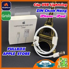 Cáp USB Lightning iPhone iPad hàng APPLE STORE FULLBOX ZIN Chính Hãng