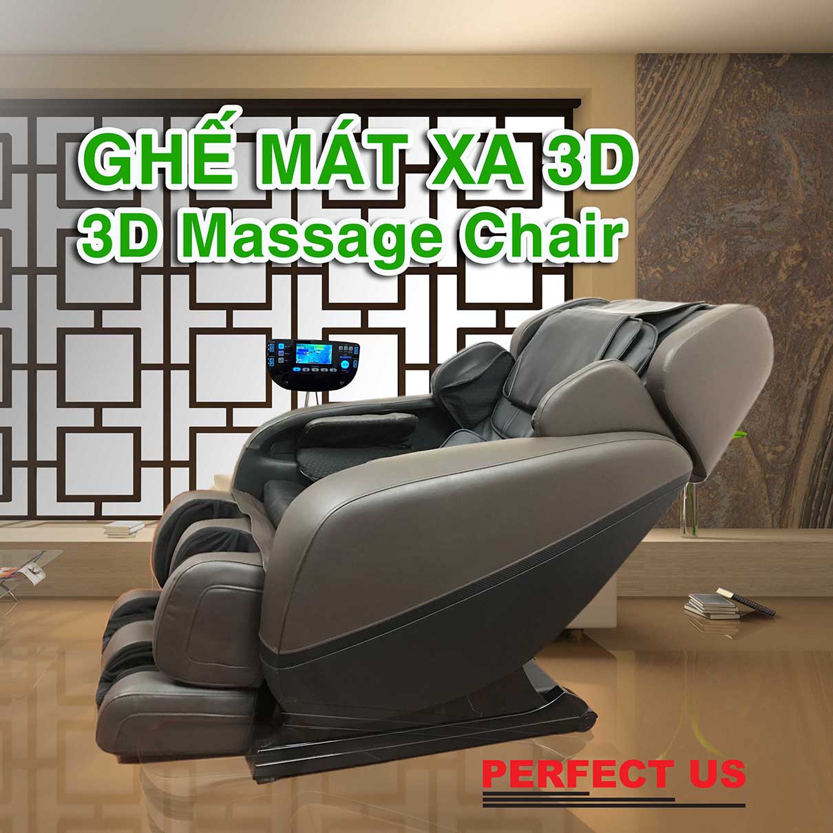 GHẾ MASSAGE PERFECT US 800S