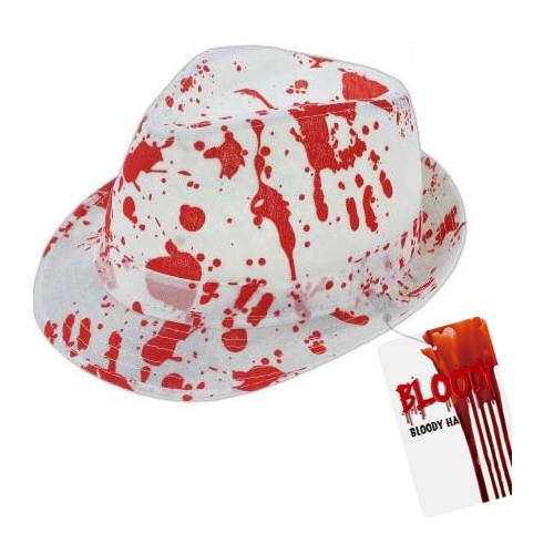 Bloody Hat - White