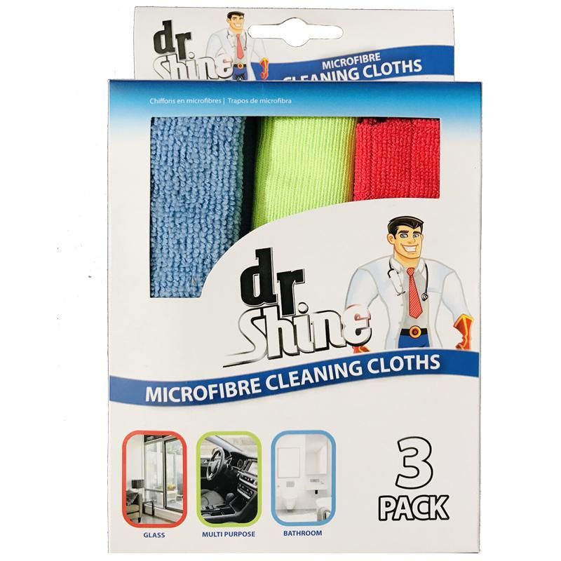 Cleaning Cloth Microfibre 3Pk