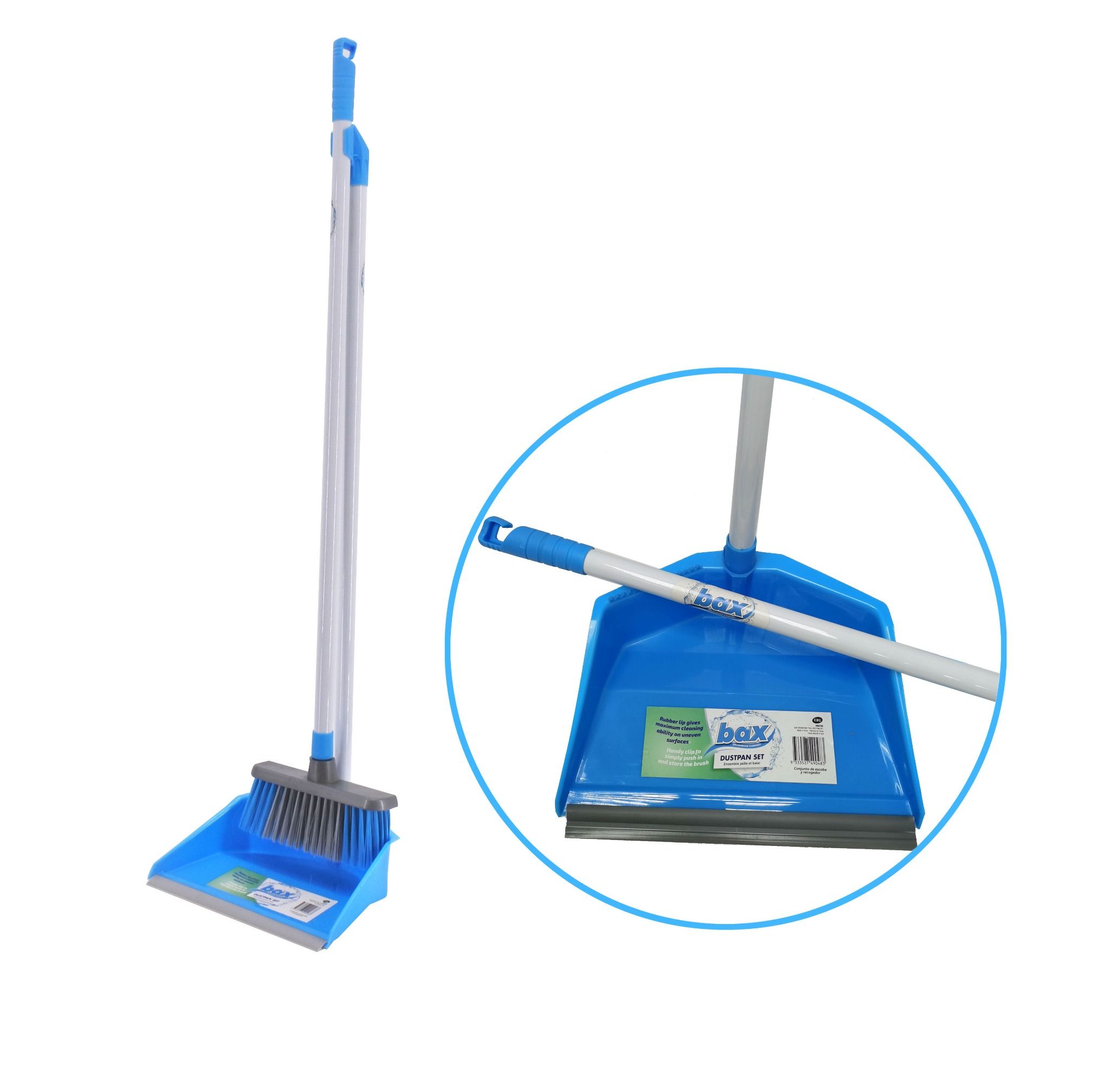 BAX BROOM AND TALL DUSTPAN SET KIDS UBL BB0168