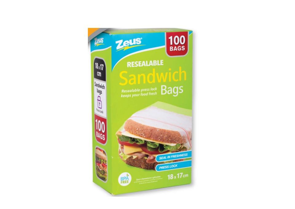 Túi đựng sanwich 100 cái/bộ Uncle Bills BC0479