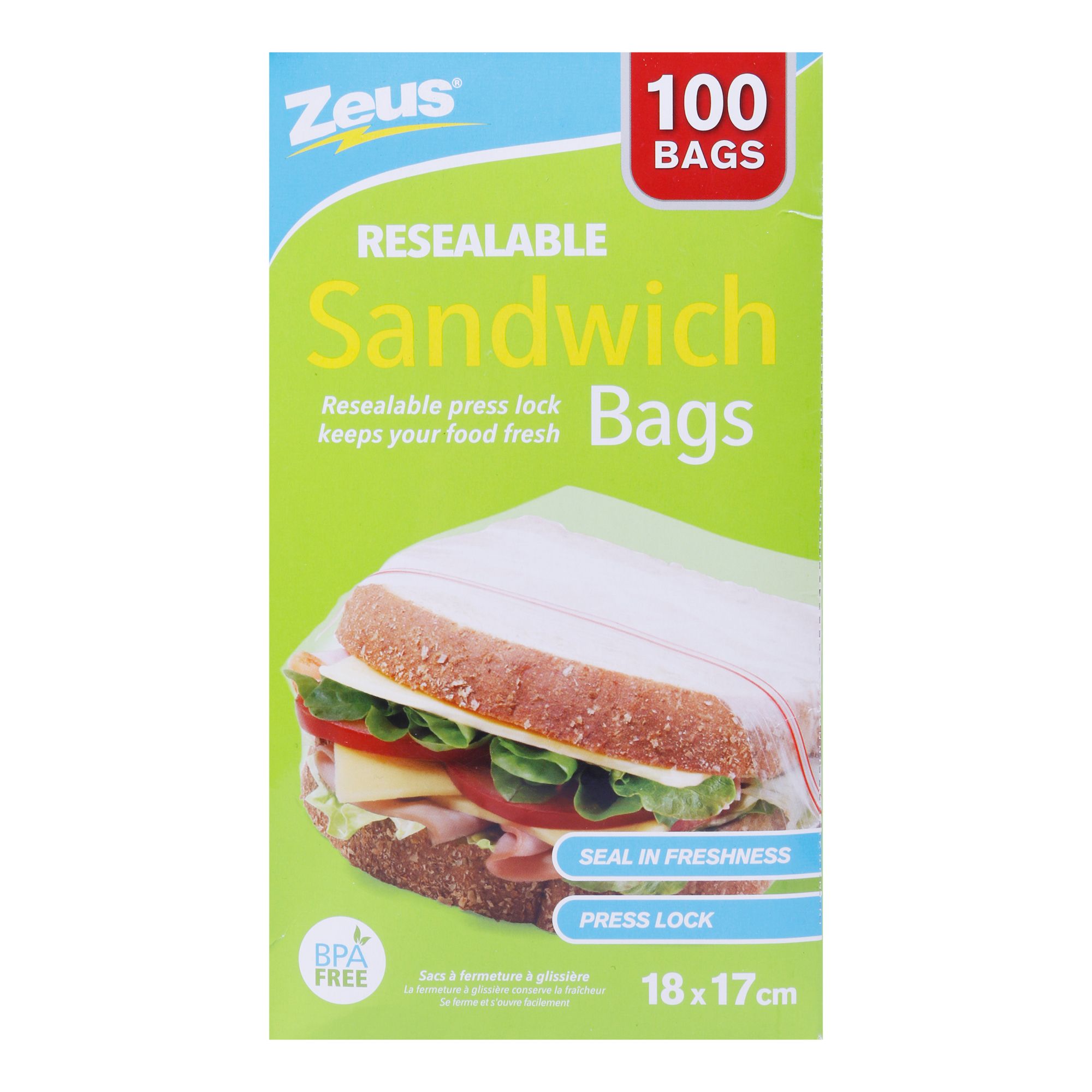 Túi đựng sanwich 100 cái/bộ