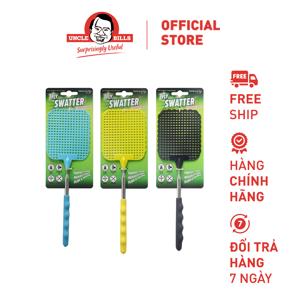 Vợt Đập Ruồi Có Thể Kéo Dài Thu Gọn 26-72CM Uncle Bills BH1313