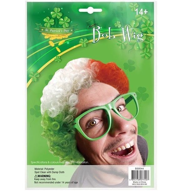 BOB WIG   IRISH FLAG