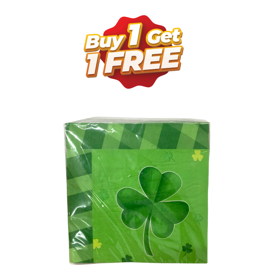 PARTY NAPKINS 33x33cm 20PK - ST PATRICK UBL BS0094A