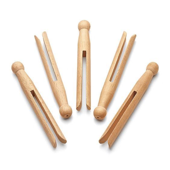 Kẹp gỗ dolly thủ công bộ 10 cái/bộ