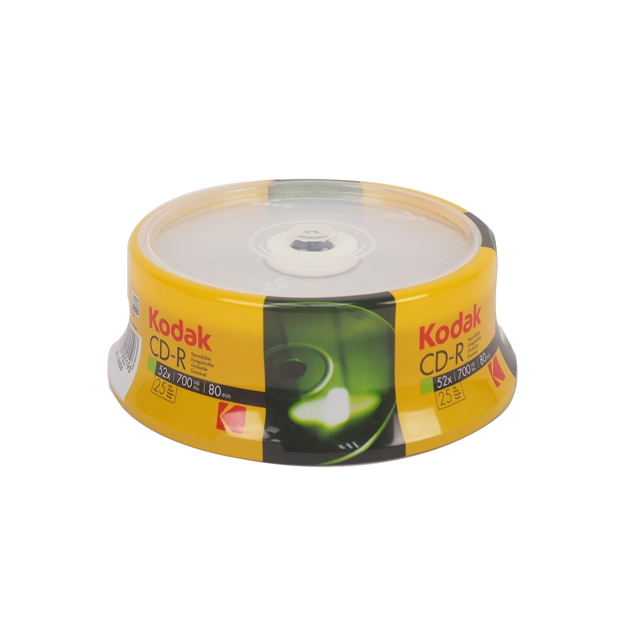 Bộ 25 Đĩa CD R 12X 700MB Kodak UBL EC0123