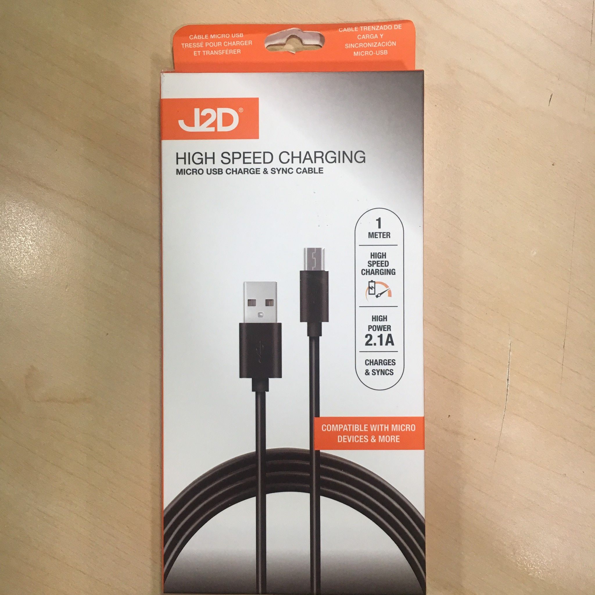 Dây cáp micro USB 1m