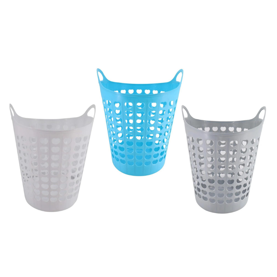 LAUNDRY BASKET FLEXI W/HNDL 45L UBL BB0337
