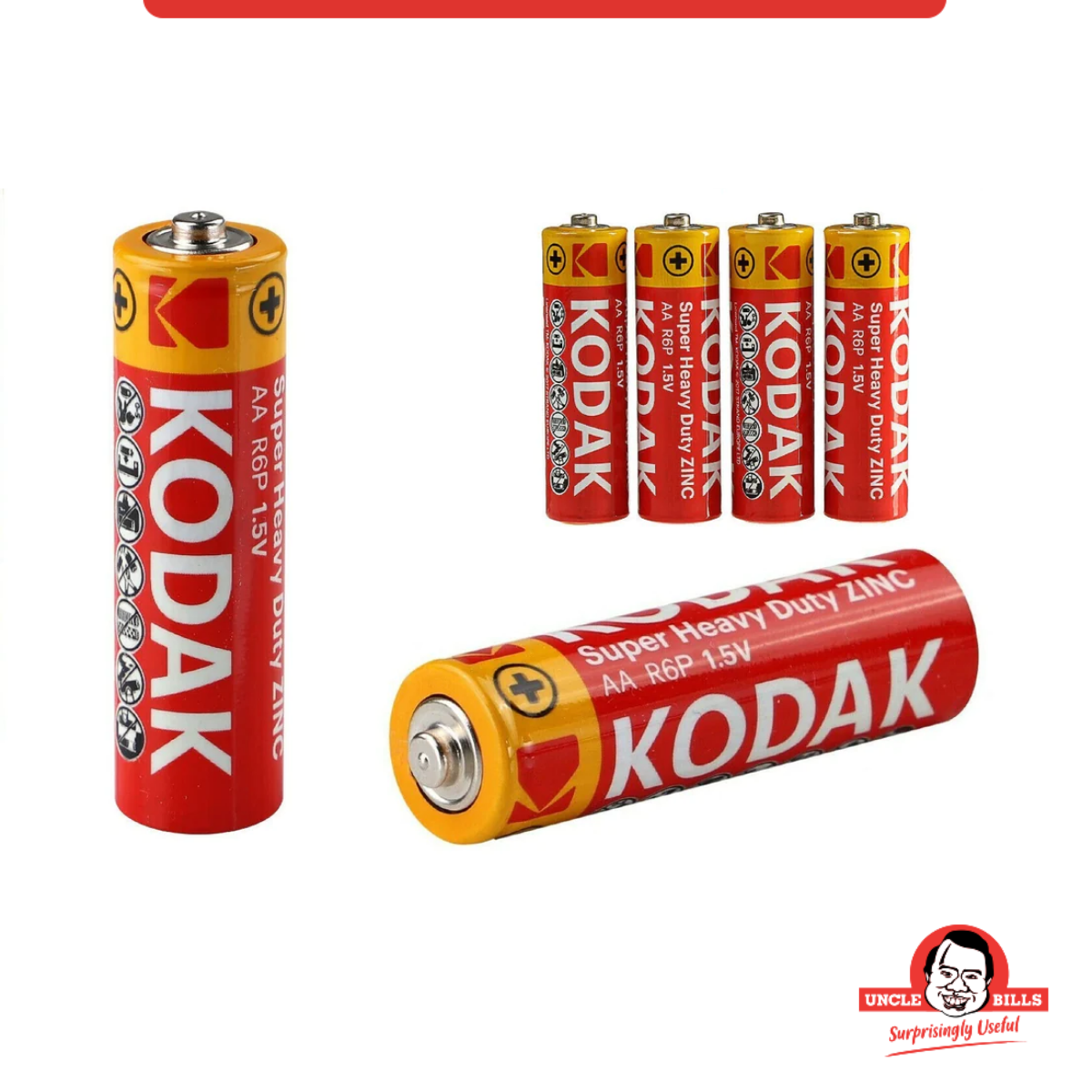 Pin KODAK AAA Điện Thế 1.5V Bộ 10 Pin Uncle Bills IB0146