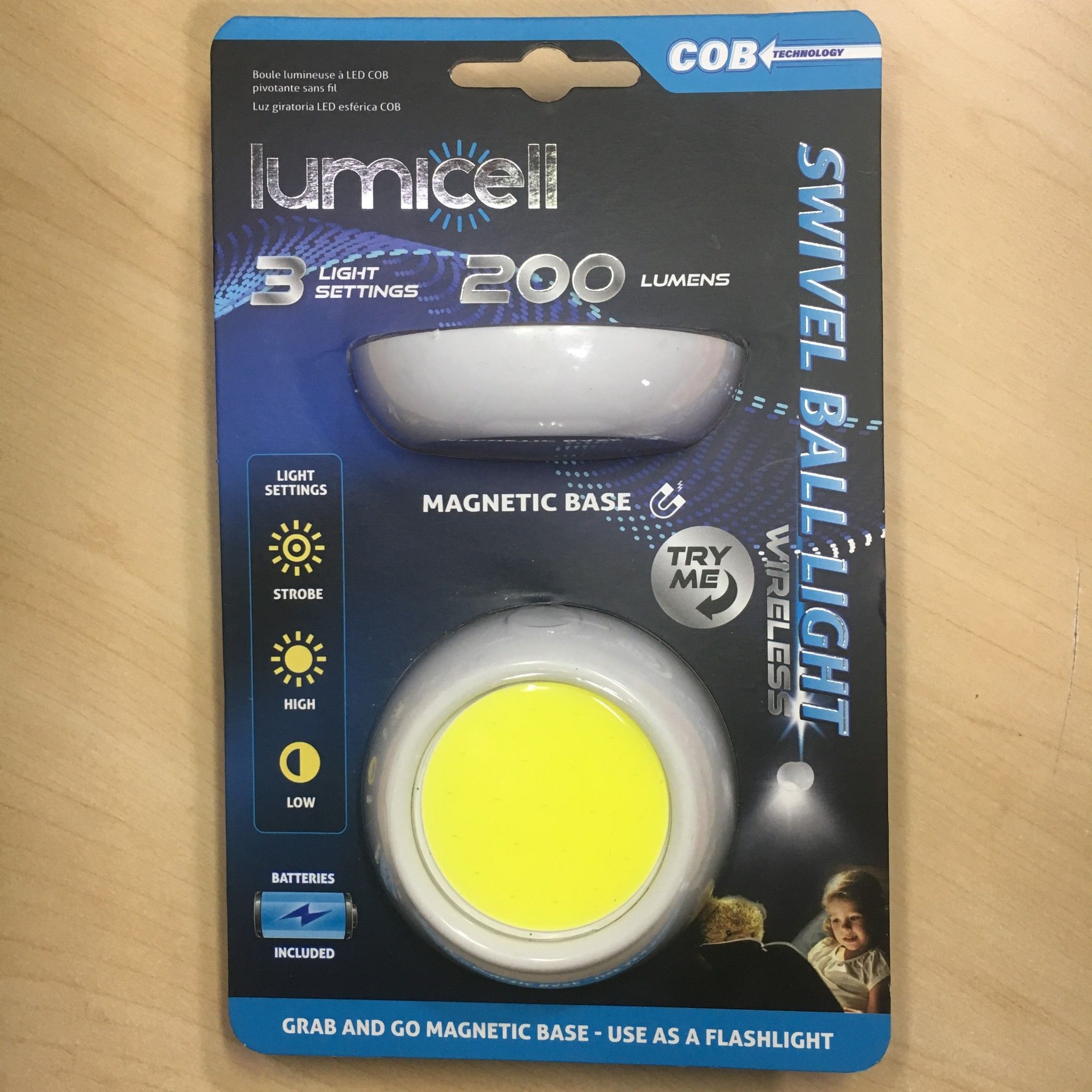 COB LED SWIVEL BALL LIGHT