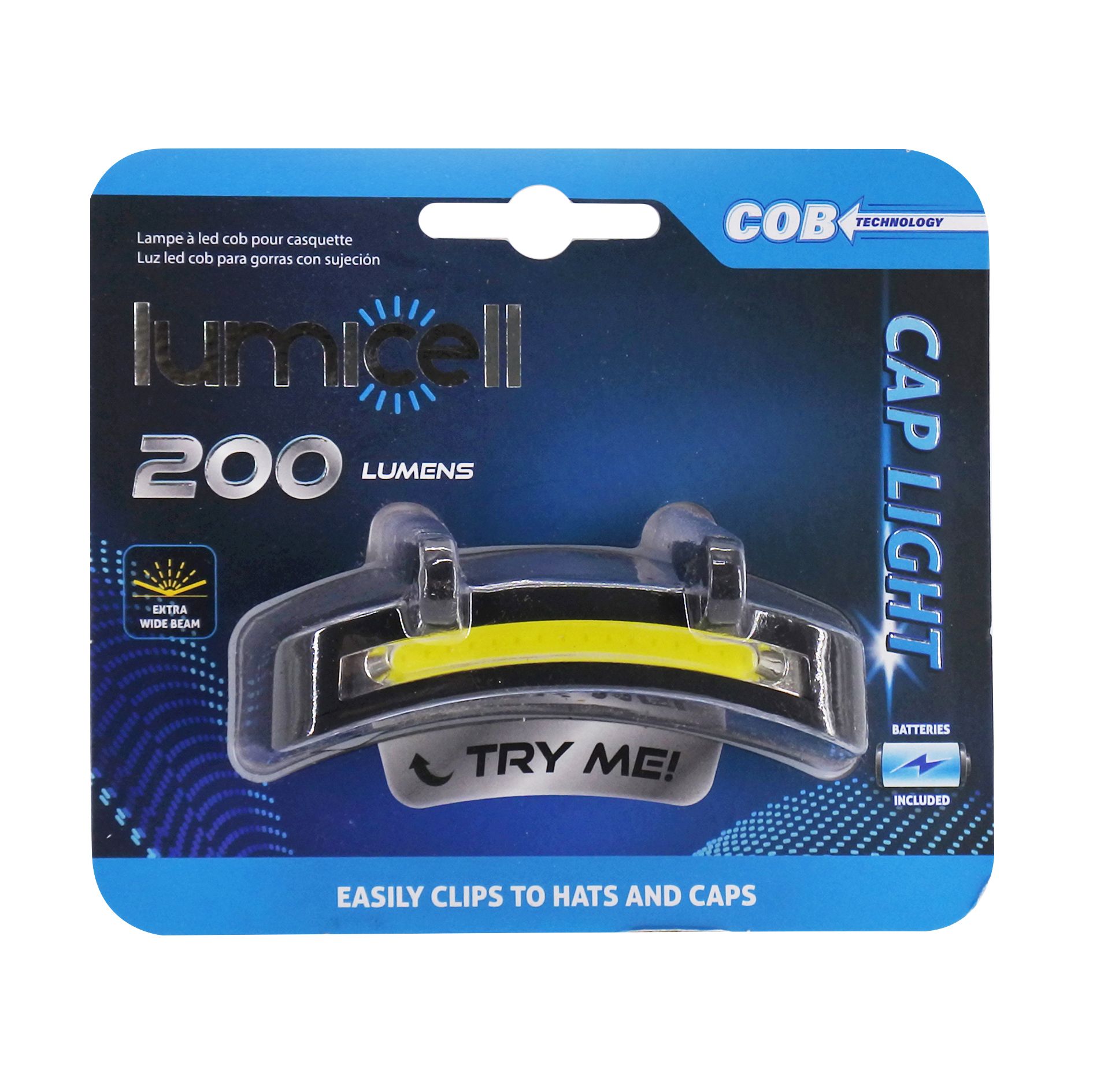 COB LED CLIP ON CAP LIGHT