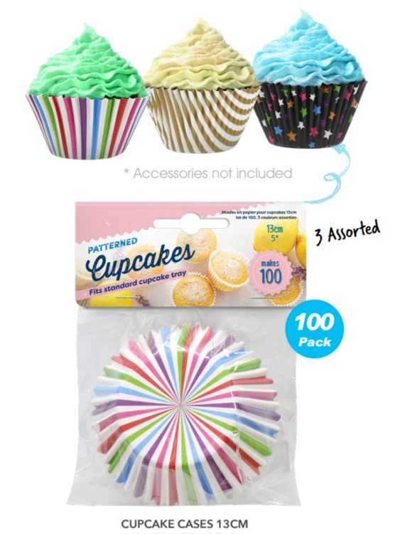 Khuôn Giấy Làm Bánh Mufin Cupcake Bộ 100 cái Uncle Bills KC0470