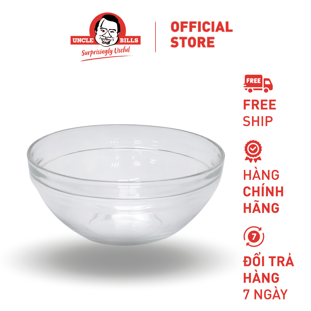 Tô Thuỷ Tinh 20CM 1650ML Uncle Bills KT0584