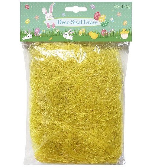 SISAL GRASS 30g   YELLOW