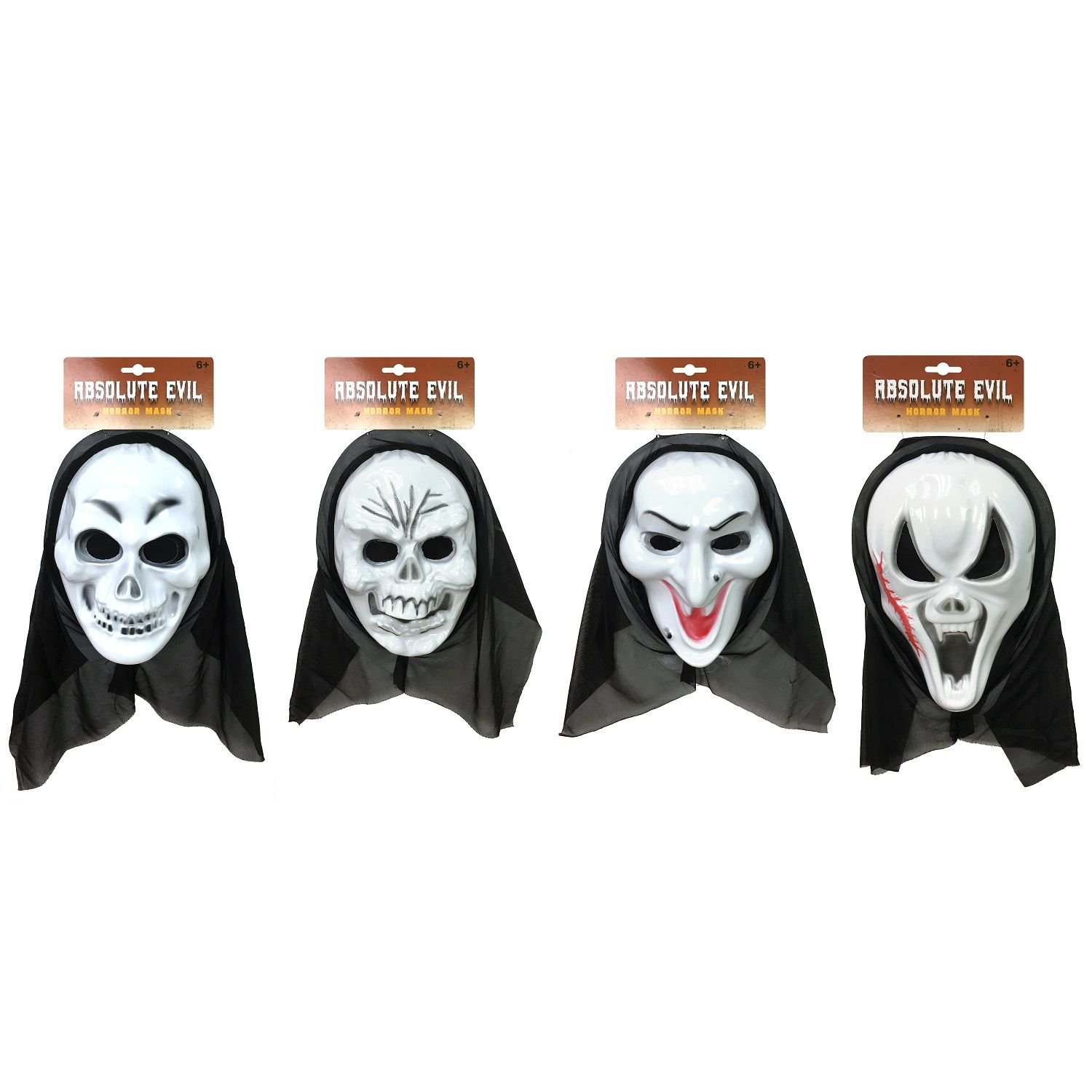 Mặt Nạ Kinh Dị Hóa Trang Halloween 4 Mẫu Uncle Bills UH00545