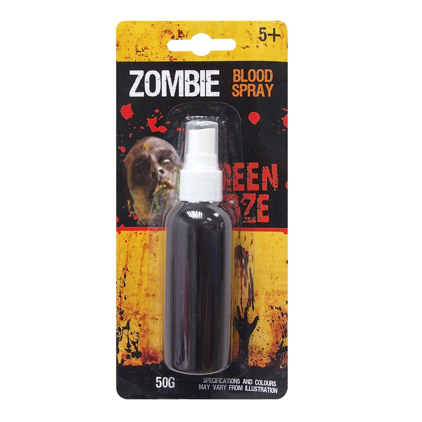 Bình xịt máu Zombie Halloween 50ml UBL UH00548