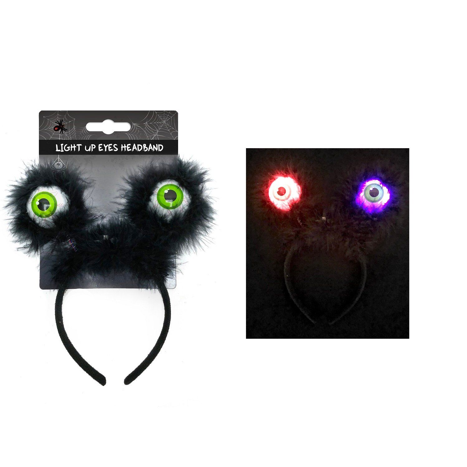 Cài Tóc Hình Mắt Phát Sáng Hóa Trang Halloween Uncle Bills UH01183