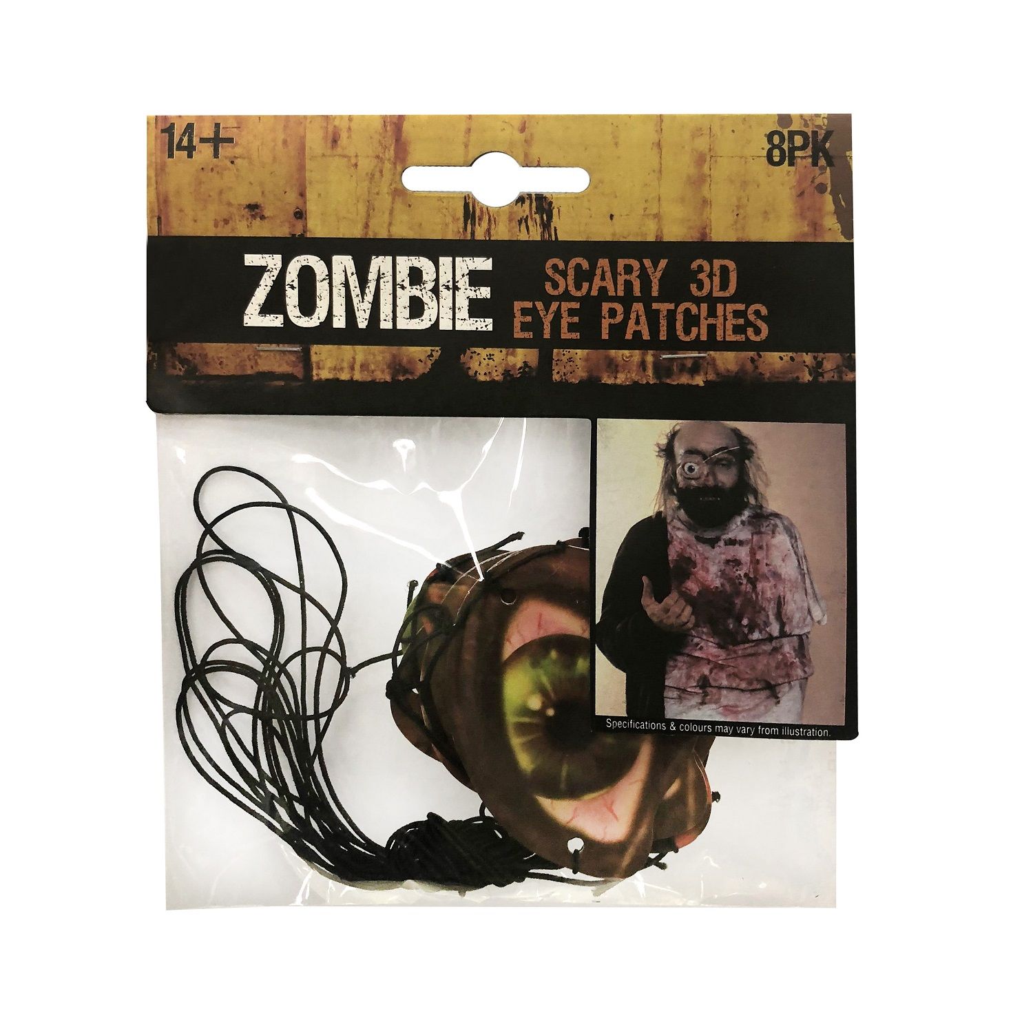 Miếng bịch mắt 3D Halloween Uncle Bills UH01292