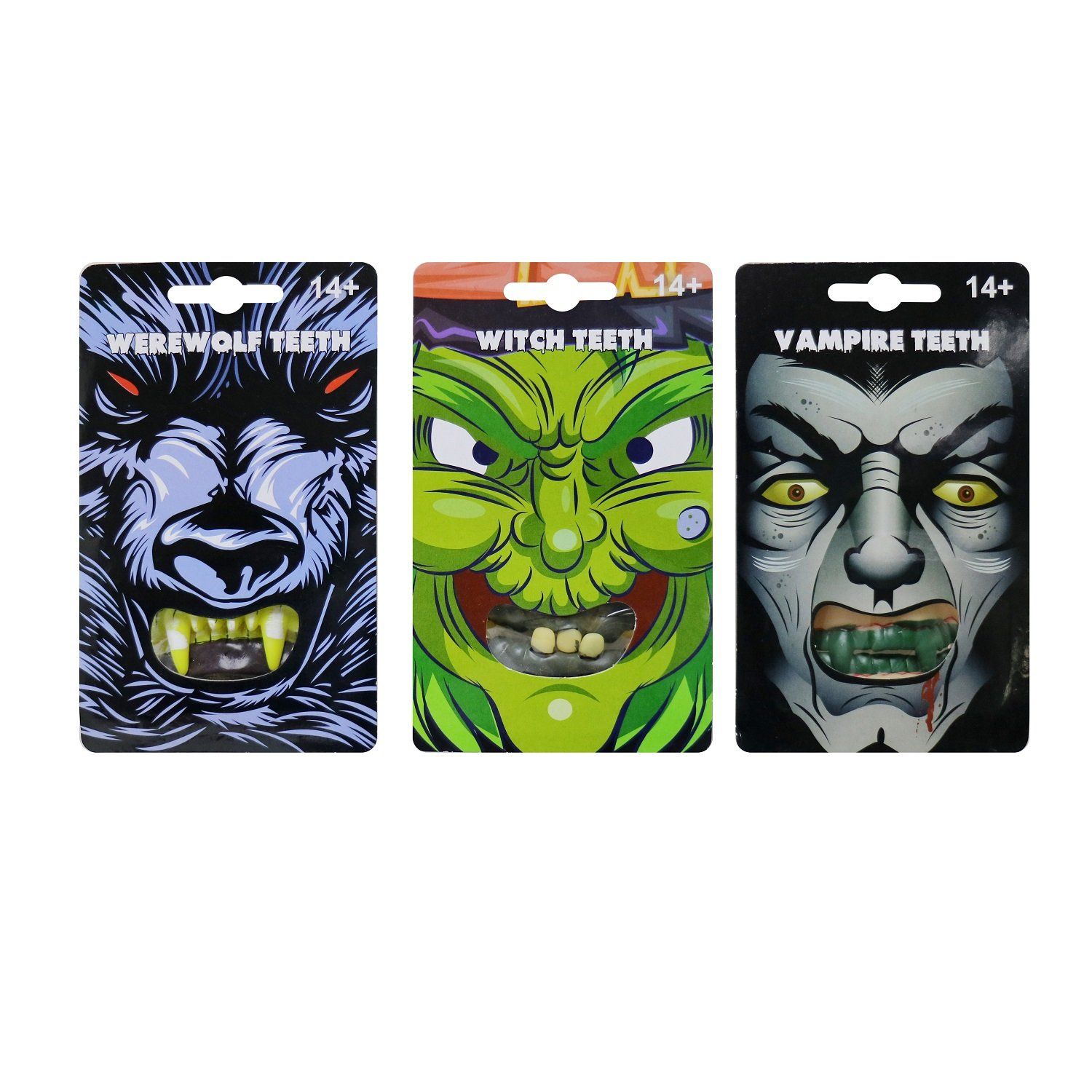 Răng Giả Chó Sói Hóa Trang Halloween Uncle Bills UH01507