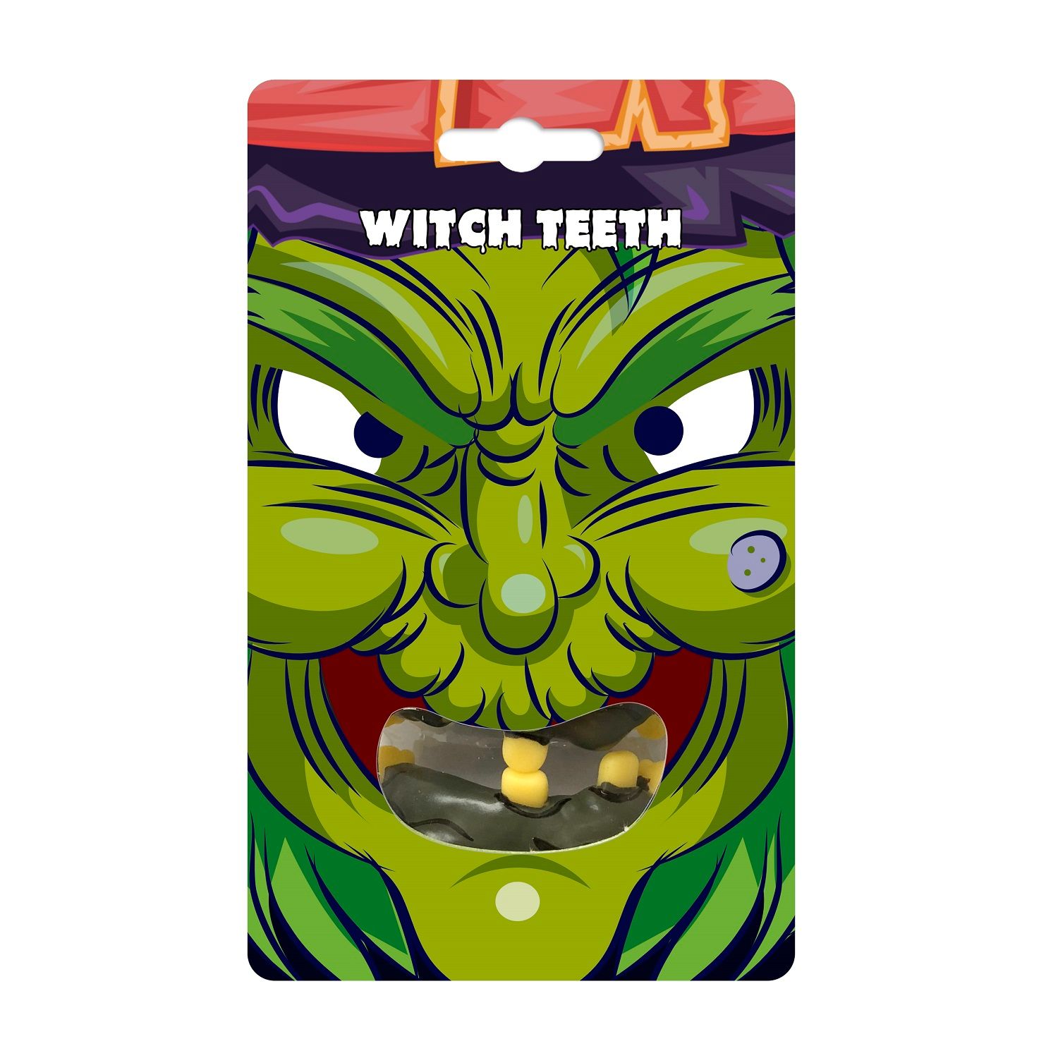 Răng giả phù thủy Halloween Uncle Bills UH01508