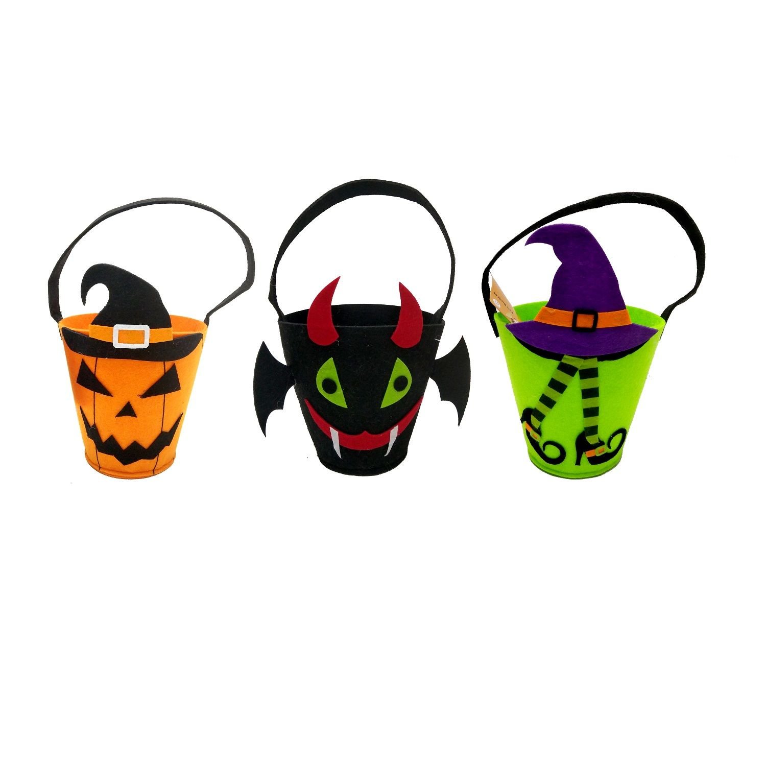 Xô trang trí Halloween vải nỉ UBL UH01572