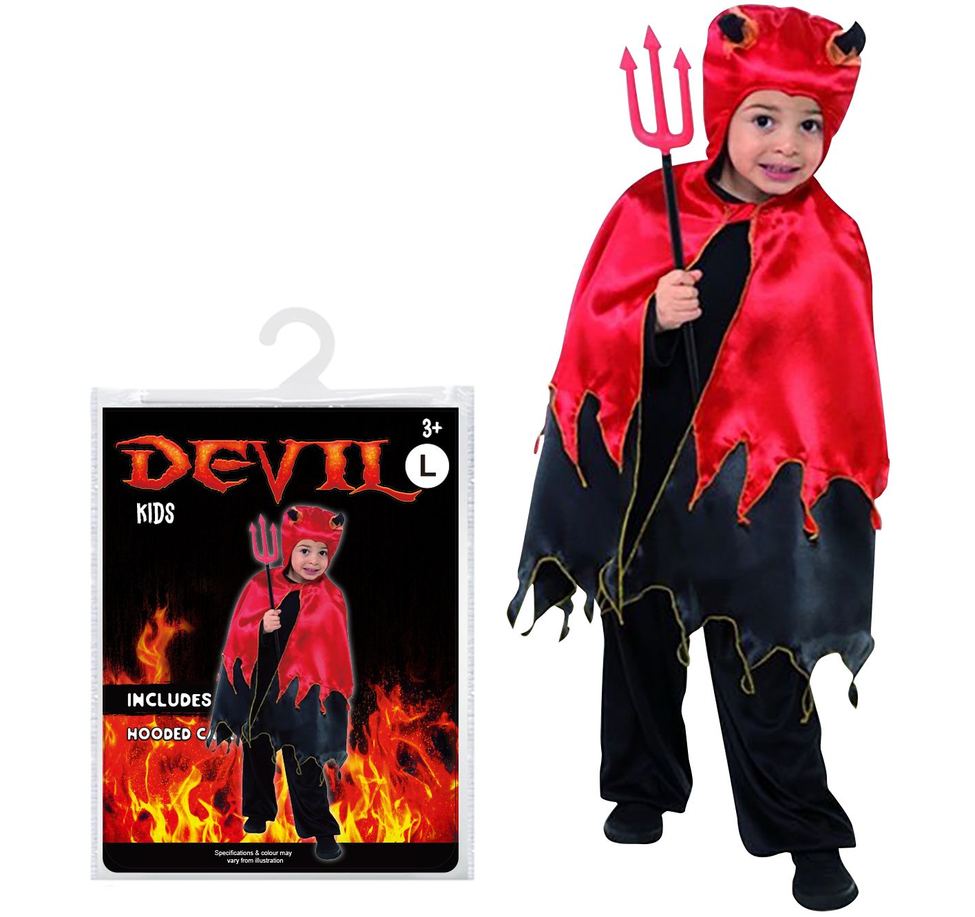 Trang phục bé trai quỷ đỏ Halloween UBL UH01611