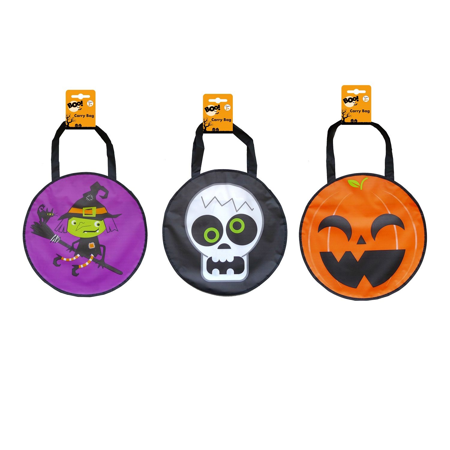 Túi Xách Tròn 36cm Họa Tiết Halloween Uncle Bills UH01622