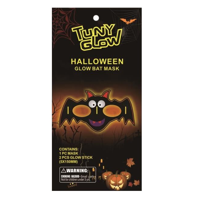 Mặt Nạ Dơi Phát Sáng Hóa Trang Halloween Uncle Bills UH01837