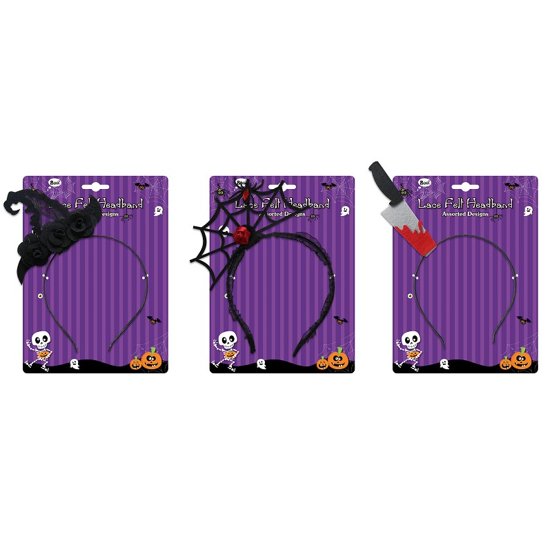 Cài Tóc Ren - Nhiều Loại - Phụ kiện trang điểm Halloween UBL UH02709