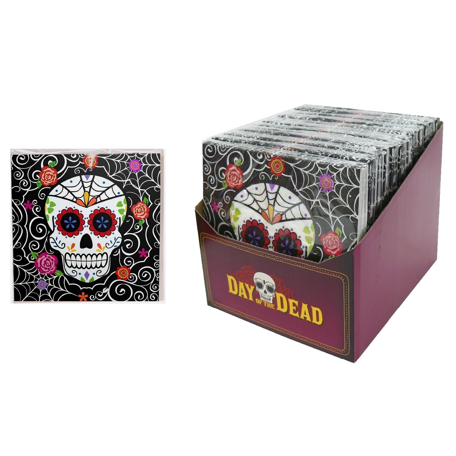 Khăn Ăn Dùng Trong Tiệc 33x33cm Halloween Bộ 20 Cái Uncle Bills UH01008