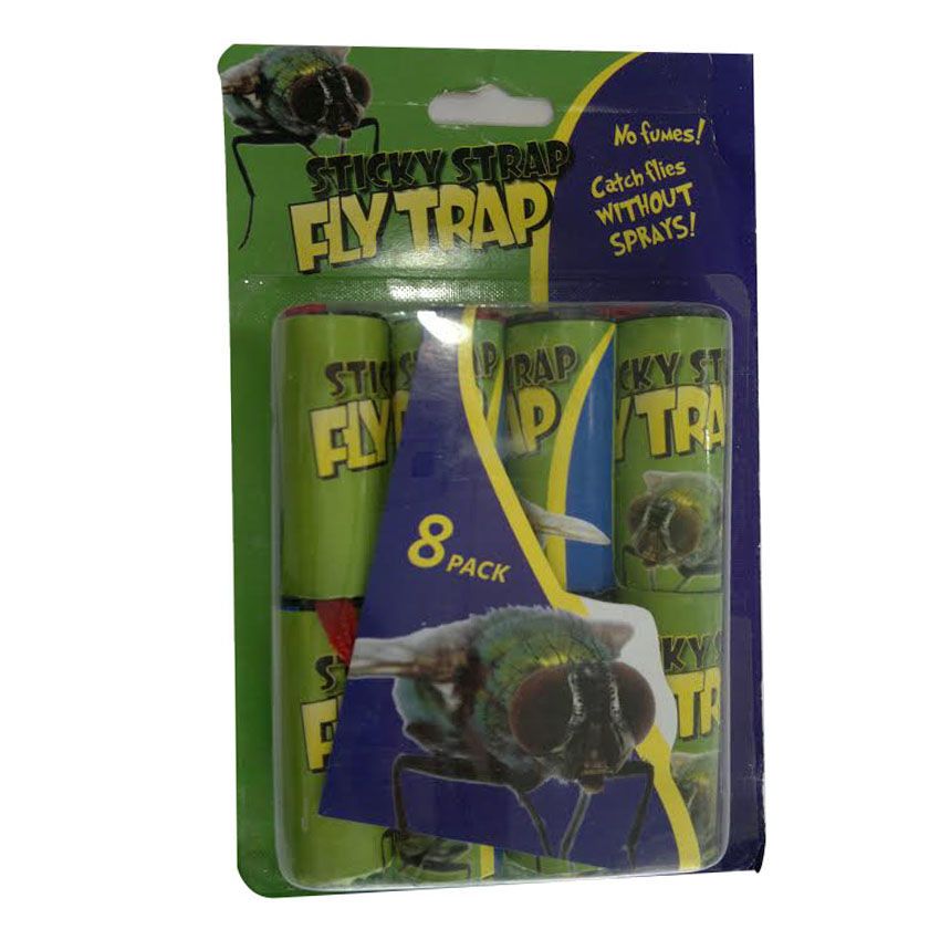 Fly Trap Sticky Hang Up 8Pk