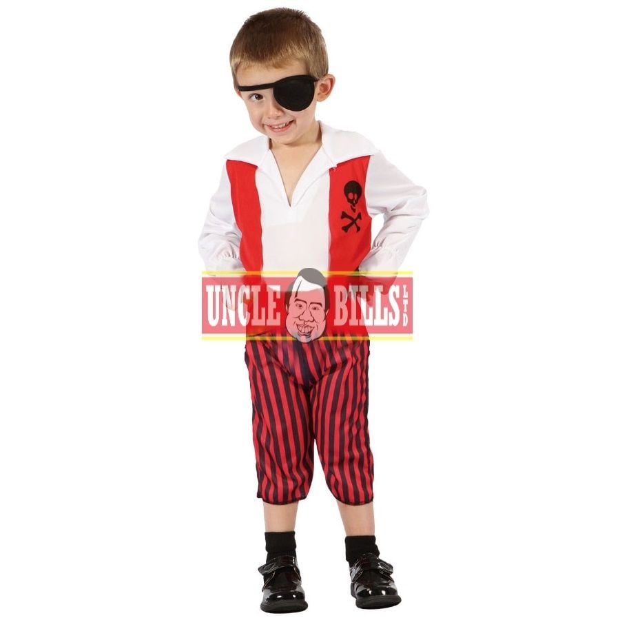 COSTUME PIRATE TODDLER BOYS