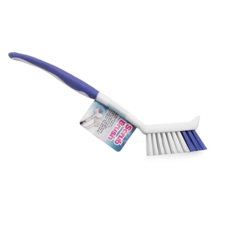 Dish Brush Rubber Grip 2Asst