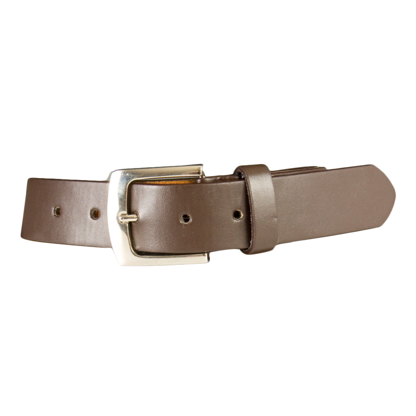 Belt Mens Leather 4 Sizes 2Asst