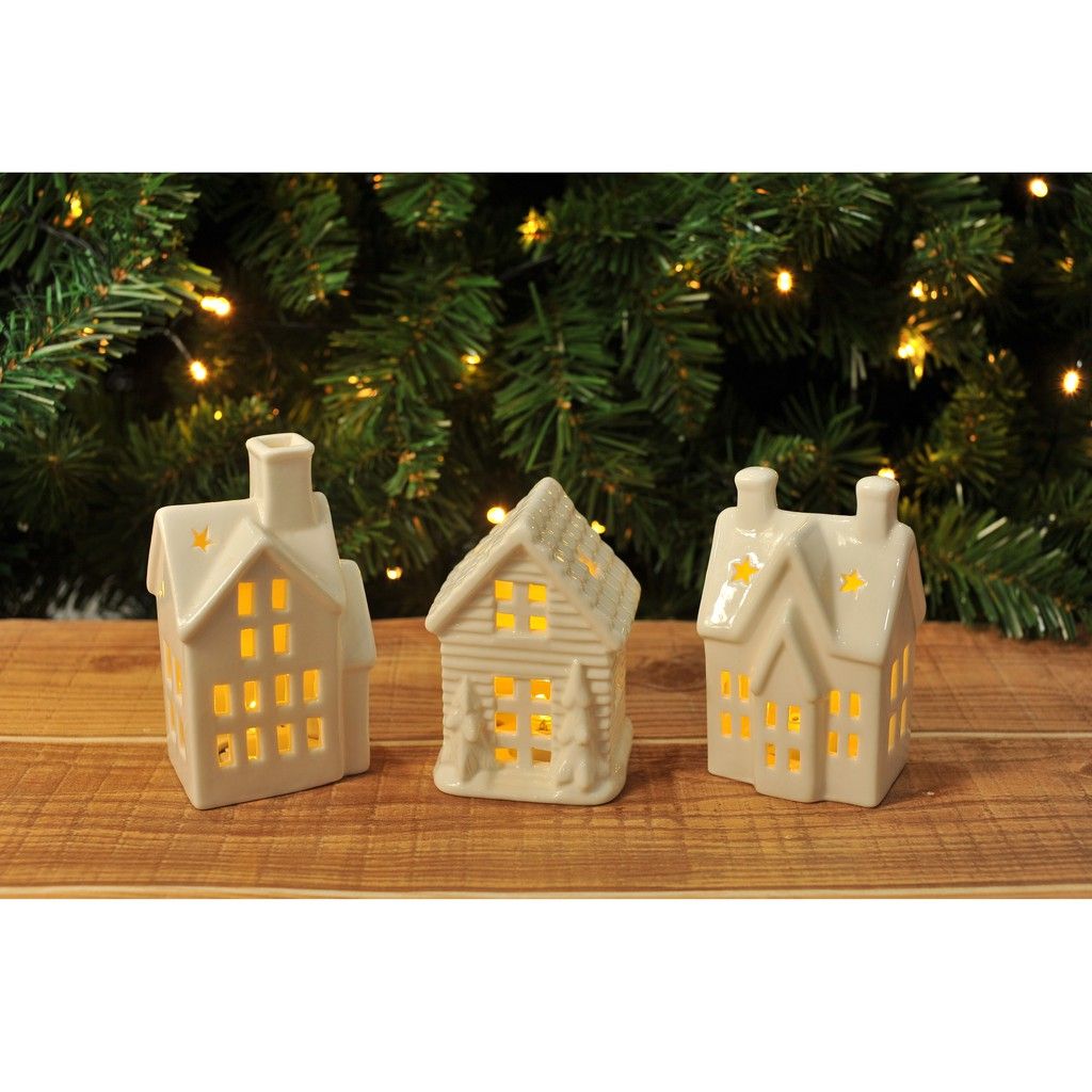 Nhà Phát Sáng Trắng UBL XB4563 Trang Trí Giáng Sinh