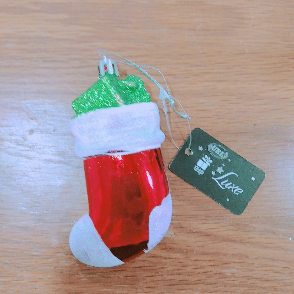 Quả châu thủy tinh đỏ UBL XB3094 - Giao ngẫu nhiên