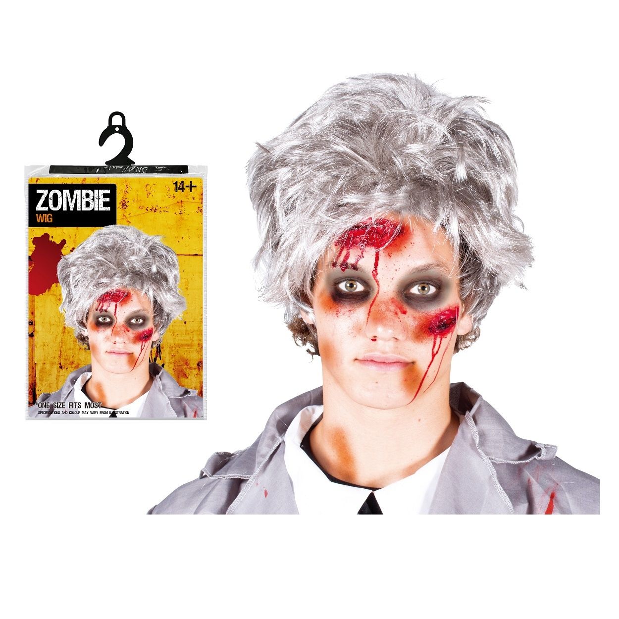 Tóc Giả Zombie Cho Nam Halloween Uncle Bills UH00577