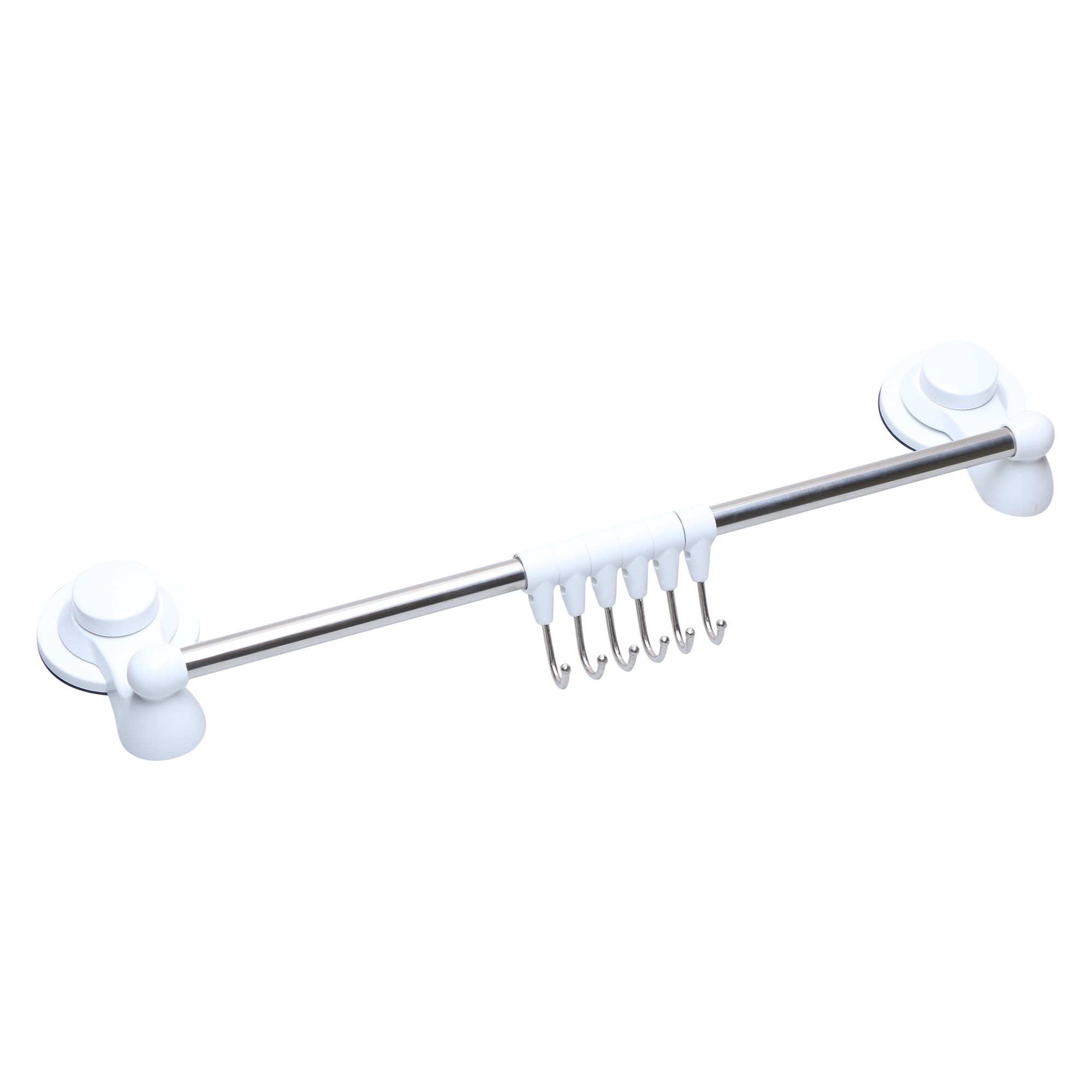 Hsehold Utility Rail W/6 Hooks