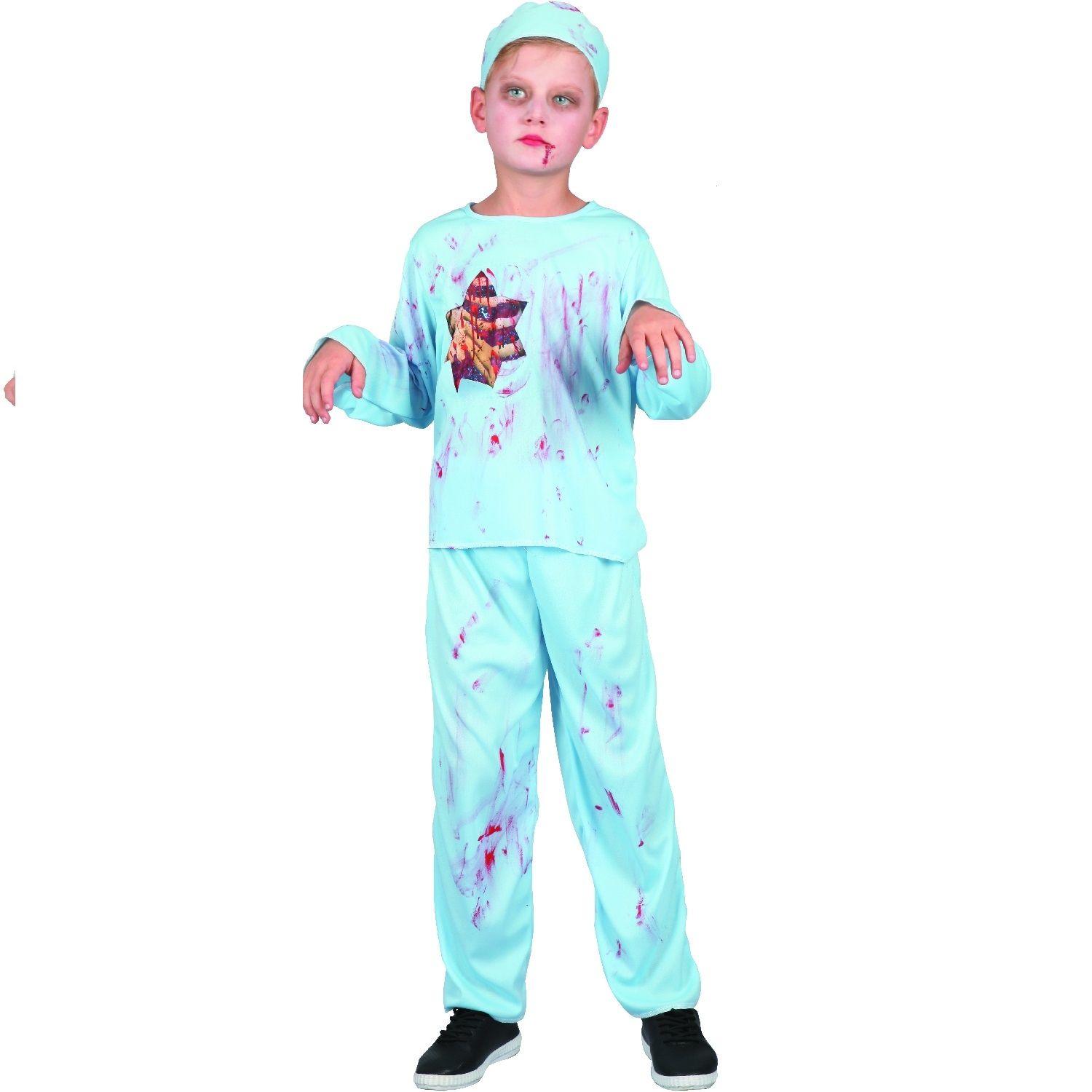 Trang phục bác sỹ Zombie nam Halloween Uncle Bills UH00922