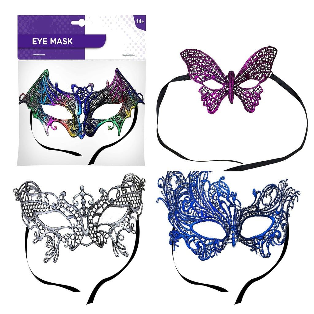 Mặt Nạ Mắt Cột Dây 3D Halloween Uncle Bills UH00667