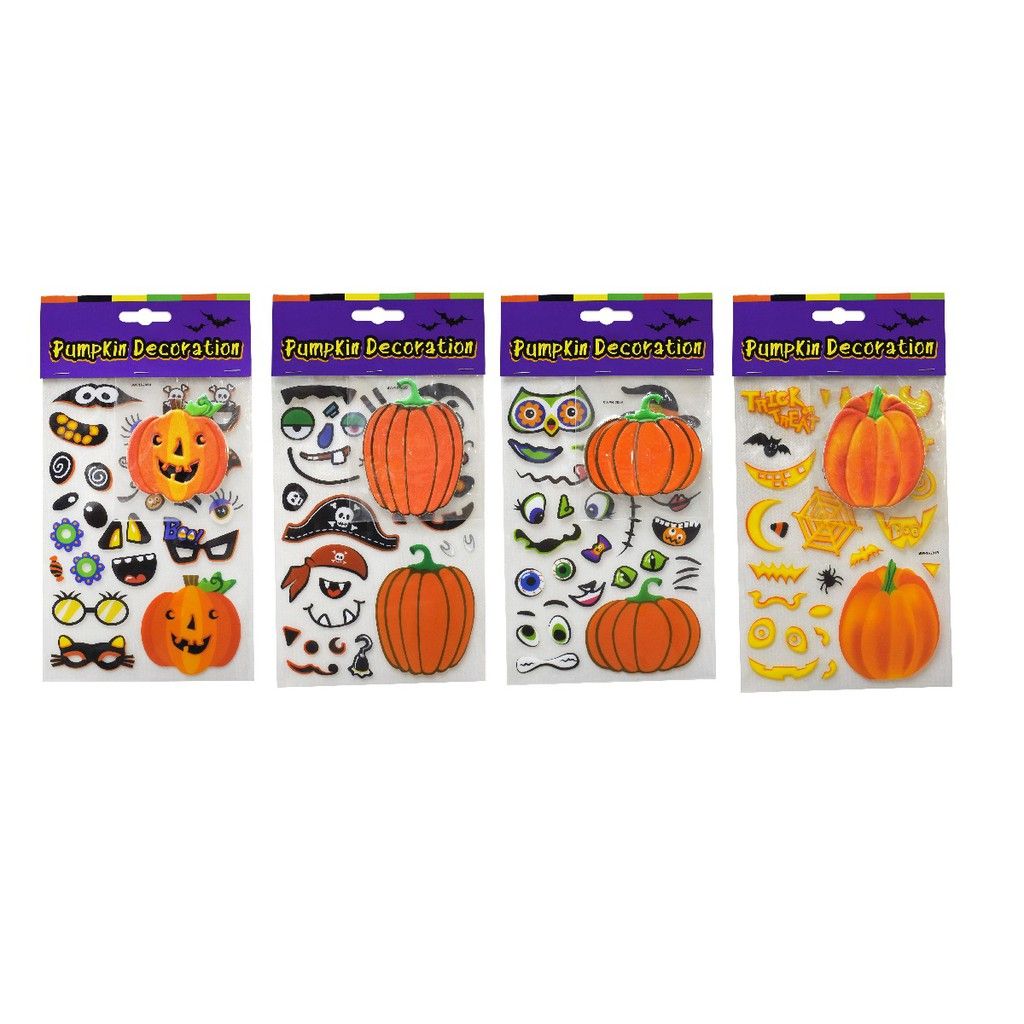 Nhãn Dán Cửa Sổ Có Thể Tháo Rời Halloween Uncle Bills UH00257