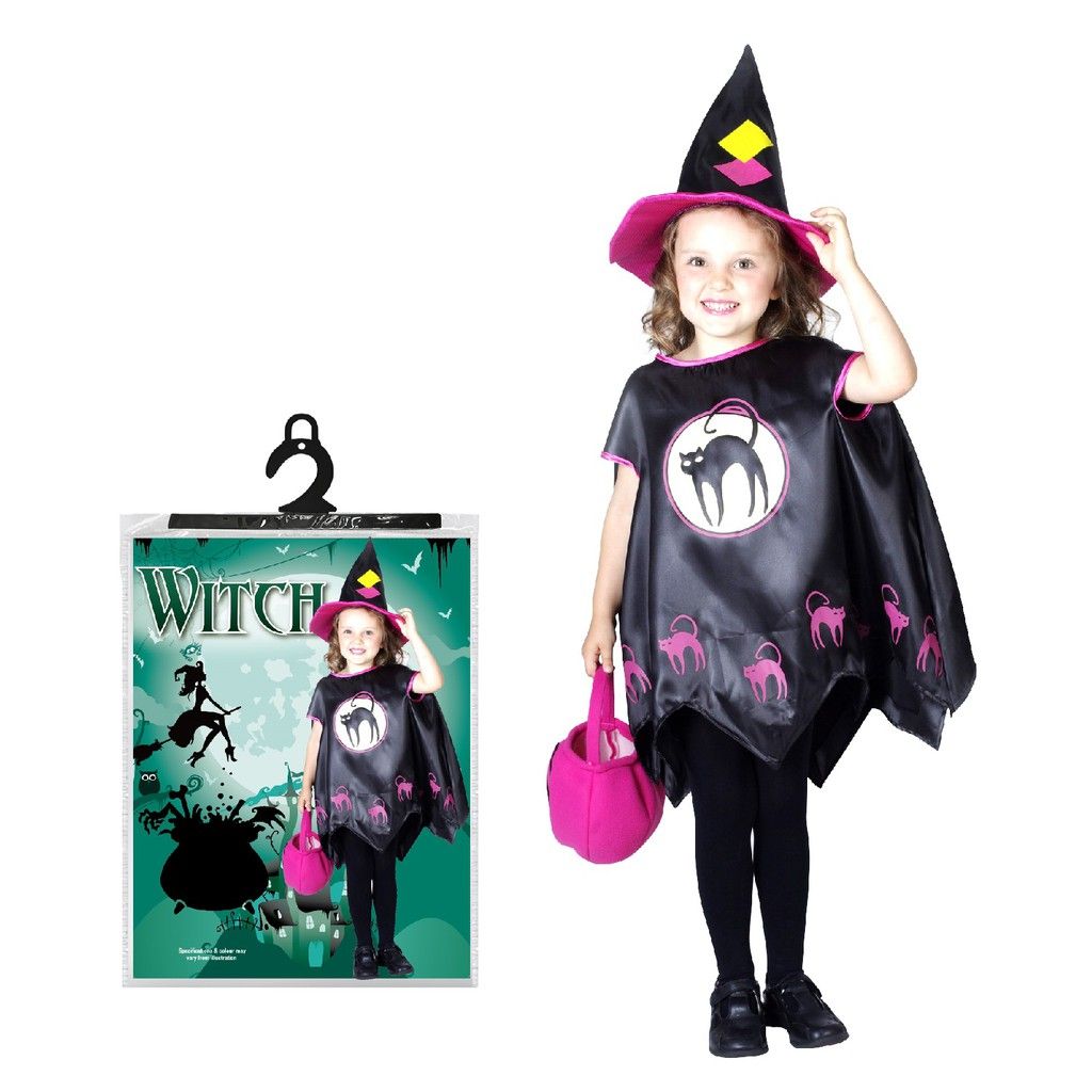 Trang Phục Phù Thủy Cho Trẻ Em Halloween Uncle Bills UH00617